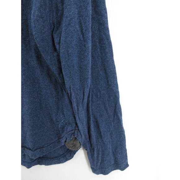 Robert Graham Shirt Large Pullover T Tee Heathered Slub Cotton Crewneck - Picture 3 of 13